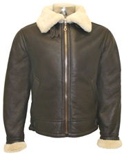 B3 Classic Leather Bomber Jacket