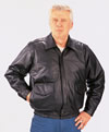 G101 Leather Aviation Bomber $99.95