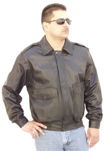 G106 LEATHER AVIATION BOMBER SALE $99.95