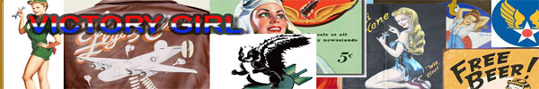 Victory Girl Nose Art