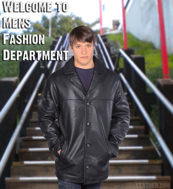 Mens USA Made and Imported Leather Motorcycle Jackets Department