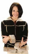 S1221 LADIES SUEDE WITH FUR