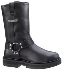 D91231 FLASH STEEL TOE MENS LEATHER HARLEY BOOTS  