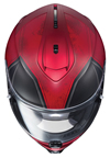 Marvel® Deadpool® Motorcycle IS-17 Helmet Top View