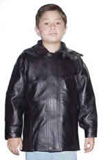 KIDS K9019 LAMB LEATHER JACKET