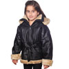 K103 Girls Coat Hood Off