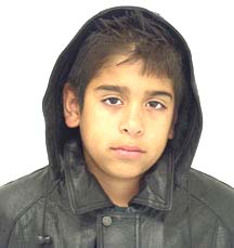 KIDS LEATHER BOMBER INCLUDES REMOVABLE HOOD