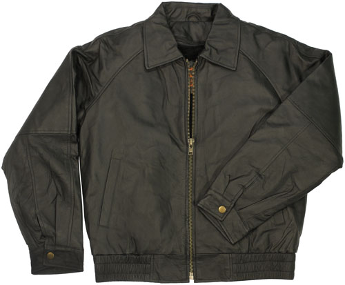 The Kids K25580 Aviation Bomber Jacket with Army Military Patches front view