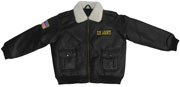 The Kids K25580 Aviation Bomber Jacket with Army Military Patches