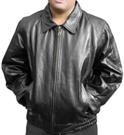 k461 Junior Boys Lambskin Bomber Jacket