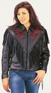 THE ROSE LADIES MOTORCYCLE LEATHER JACKET SALE $139.95
