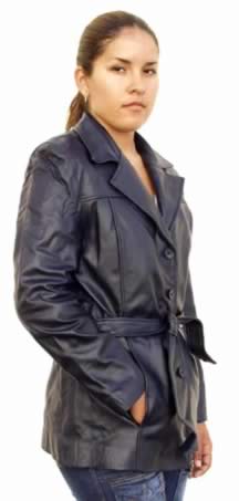 B2081 Ladies Belted Jacket