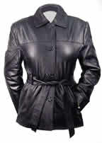 B11 Belted Leather Jacket
