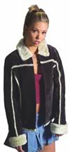 S21004 LADIES SUEDE JACKET