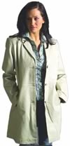 Style A21280 Ladies  3 Quarter Leather Blazer