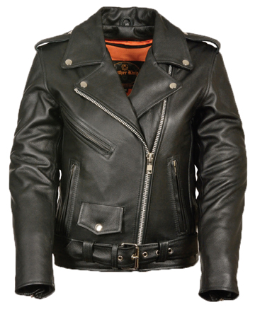Welcome to the Ladies Basic Leather Motorcycle Jackets Department