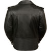 LC2701 Ladies Biker Jacket with Laces Back View