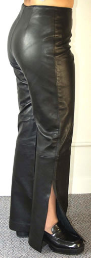 P9 Ladies Lambskin Leather Pants