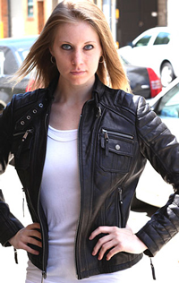 Welcome to the Ladies Short Leather Jackets Department | Leather.com