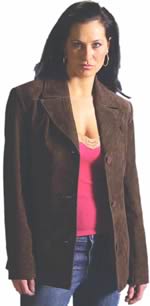 S21005 Ladies Suede Jacket