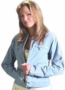 Style S21007 Ladies  Suede  Jacket