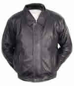 A252 Men's Leather Waist Jacket