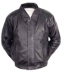 A252  LEATHER WAIST JACKET