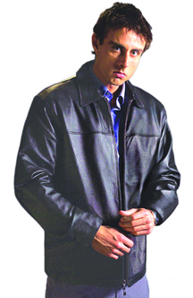Style A22044 Mens  Leather  Jacket  -- San Diego Leather Jacket