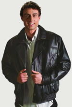 A22036 Men's Leather Waist Jacket