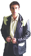 A24110 MENS 2 TONE WESTERN BLAZER
