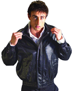 Mens Leather Waist Jackets