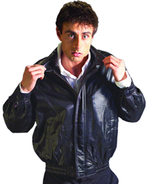 Style B28100 Mens  Lamb Waist Jacket  -- San Diego Leather Jacket