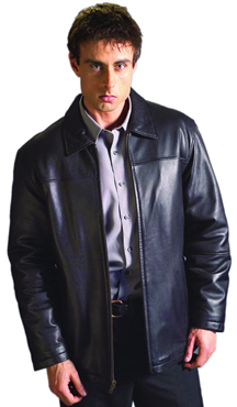 B28200 MENS LEATHER STADIUM JACKET