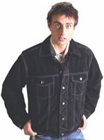 S23708  Men's Suede Jeans  Jacket