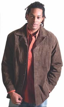 Style S23710  Mens  Suede  Jacket  -- San Diego Leather Jacket