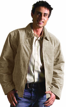 Style S23712 Mens Lamb Waist Jacket -- San Diego Leather Jacket