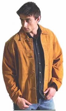 Style S23720  Mens  Suede  Jacket  -- San Diego Leather Jacket