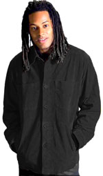 S23738 MENS LEATHER SUEDE SHIRTS JACKET