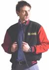 S23782 US MARINES Mens Suede Jacket