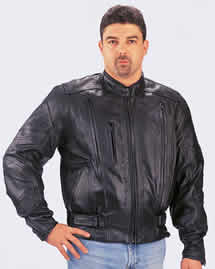 317 MOTOCYCLE  LEATHER MOTORCYCLE JACKET