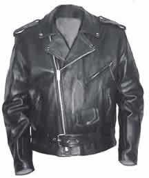 C101 LEATHER BIKER JACKET