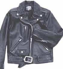 DAVIS CLASSIC LEATHER MOTORCYCLE JACKET USA MADE