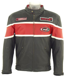 A523 RACING  LEATHER MOTORCYCLE JACKET