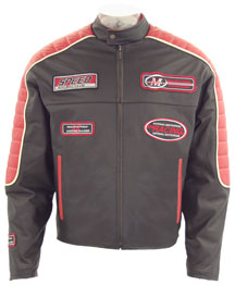 A525 RACING  LEATHER MOTORCYCLE JACKET