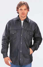 Mens Leather Waist Jackets