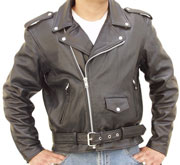 C402 Classic Leather Jacket