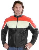 C6090 Orange & Ivory with Spandex Jacket