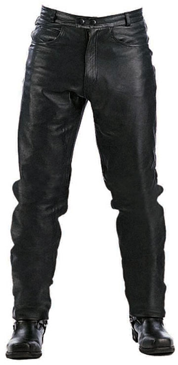 P100 Mens Standard Leather Jean Style Pants