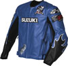 Racing Leather Jacket Back View
