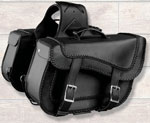 Saddle Bag 664ZB Zip-Off made with Weather Resistan PVC Material